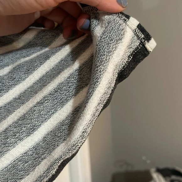 Max Studio Weekend Striped Pullover Sweatshirt Sweater - Picture 8 of 8